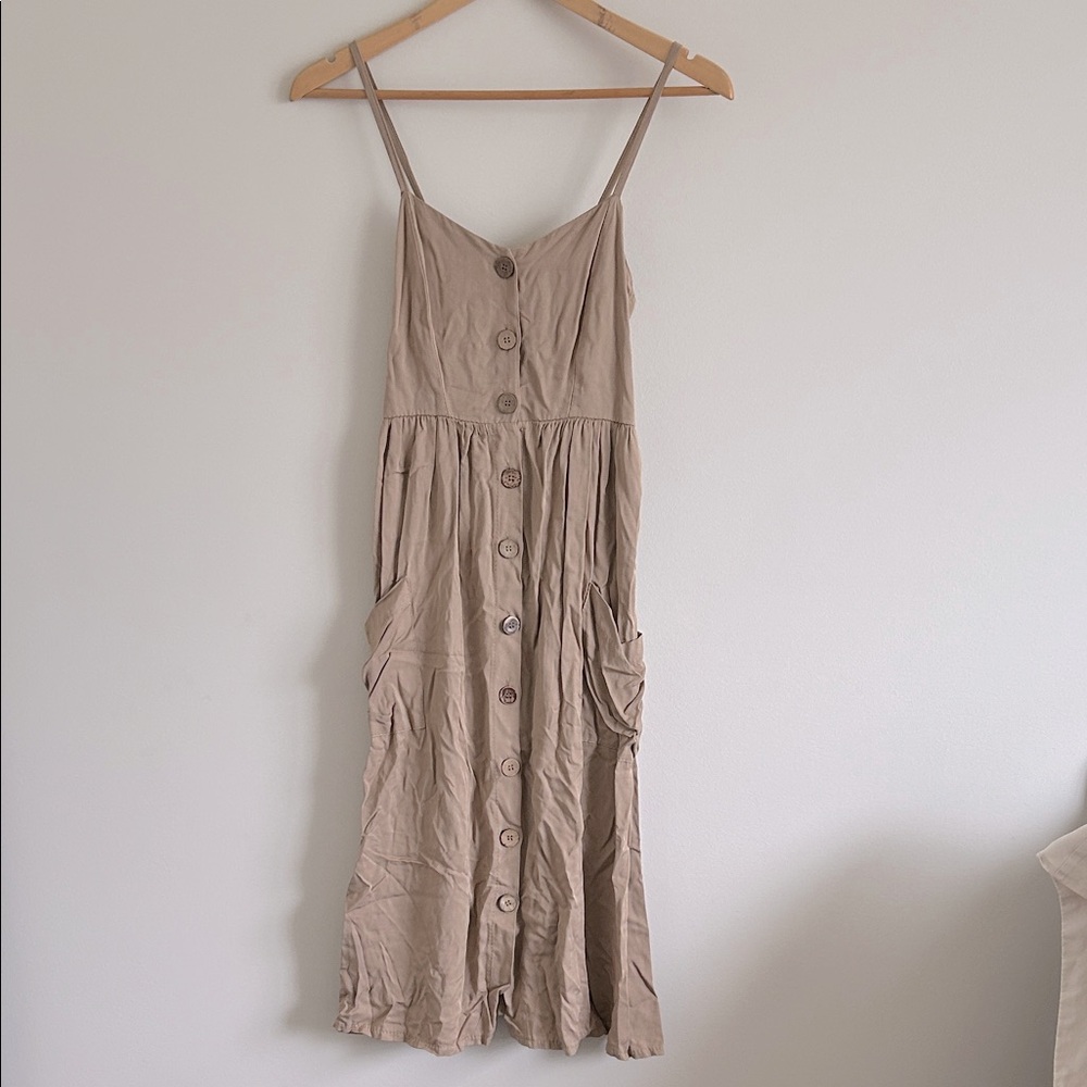 Nasty Gal Indie Boho Button Down Viscose Dress 6